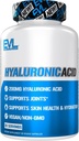 Evlutionのビーガンの食事療法のHyaluronicの酸の補足の栄養200mg Hyaluronic酸のカプセルの乾燥肌のサプリメントか破損した皮のための人-高い効力のBioavailable非GMOの方式