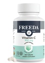 FREEDAビーガンビタミンC 500mg - Kosher免疫サポート&抗酸化剤 - ヘルシー肌と髪を維持するのに役立ちます、鉄の吸収をサポート - 無グルテン、無乳糖、人工味や色 - 250錠