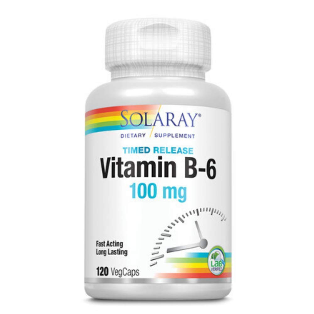 SOLARAY B-6 TSTRサプリメント、100mg | 120カウント
