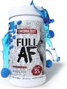5% 栄養 FullAF プレワークアウト | 量産ポンプで刺激フリー | L-Citrulline、L-Taurine、Nitrosigine、GlycerSize | 13.05 oz (ブルー ラズベリー)