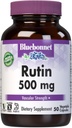 Bluebonnet栄養ルーチン500mg(ソフォラジャポニカ)血管サポート*ビーガン、グルテンフリー、大豆フリー - 植物ベースのルーチンサプリメント - 50野菜カプセル