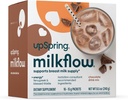 アップスプリングミルクフローエネルギー Breastfeeding サプリメント ドリンクミックス with Fenugreek, チョコレート味, 乳液供給とビタミンBをサポートする乳液サプリメント, 16 ドリンクミックス