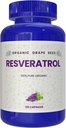 100%の純粋で有機性Beneficial Resveratrol、120のカプセル、酸化防止剤及びトランスResveratrolは、反老化、心血管サポート、免疫のブースト、精神的な明白を促進します