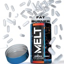 MELT - 男性と女性のための最高のThermogenic脂肪バーナー - 高速減量のための食欲抑制薬 - エネルギーブースターとメンタルフォーカスサプリメント - ダイエットピル その仕事 - 60の帽子