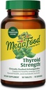 MegaFood Thyroid Strength - Mineral Supplement- Thyroid Support for Women with Ashwagandha, Zinc, Selenium, Copper, Iodine & L-Tyrosine - 90 Tabs (45 Servings)