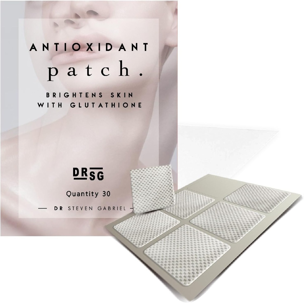 Dr. Steven Gabriel | Glutathione Antioxidant Patch | Brightens Skin | 30 Day Supply