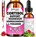 Cortisolの補足の液体の低下、17-in-1のCortisolの減力剤w。Ksm-66 AshwagandhaのテアニンRhodiolaのマグネシウムのPhosphatidylserine、ホルモンは女性 Calm*の弛緩のためのCortisolをバランスをとりましたり及び下げて下さい