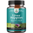 Natures Craft Liver Cleanse Detox & Repair - Herbal Liver Support Milk Thistle Supplement - Silymarin Milk Thistle Supplements with Dandelion Root, Choline, Beetroot & Artichoke Extract - 90 カウント
