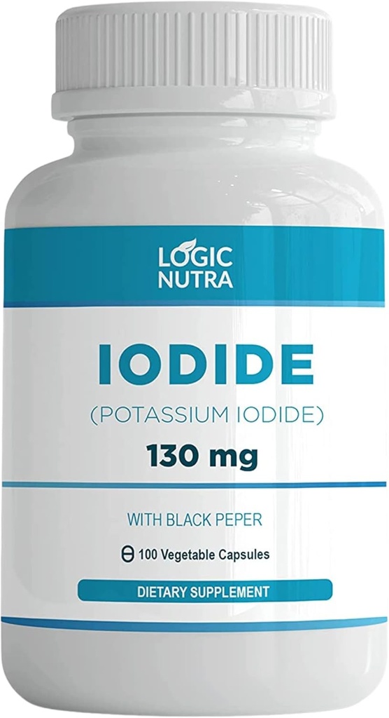 ヨウ素(Potassium Iodide)130mg 100野菜カプセル