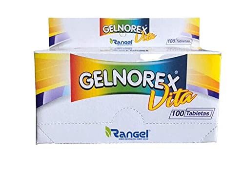 Gelnorex Vitaの大人のビタミンBの補足100のタブレット、100の計算(1のパック)