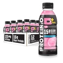 Protein2o 15gのWhey蛋白質の隔離された水和の飲み物のプラスのエネルギー及び焦点、電解質の350mg、ビタミンB5及びB6の砂糖の自由な、綿のキャンデー、16.9のozのびん(12のパック)