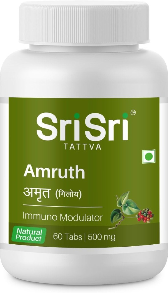 スリラープロダクト Ayurveda Amruth の免疫の変調器タブレット 500Mg PACKOF 2