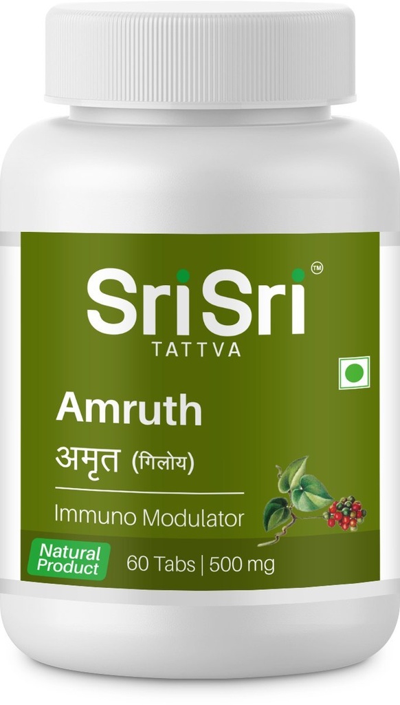 スリラープロダクト Ayurveda Amruth の免疫の変調器タブレット 500Mg PACKOF 2