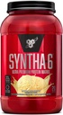 BSN SYNTHA-6 の乳しよう蛋白質の粉、バニラ ミルクは Micellar のカゼイン、アイス クリーム、28 のサービングが付いている蛋白質の粉を隔離します(パッケージ 5 月 Vary)