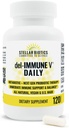 Del-Immune V® デイリー by Stellar Biotics, All-Natural Immune Support & Gut Health, Immediate Care, Metabiotic: NextGen Probiotic Therapy (120キャップ)