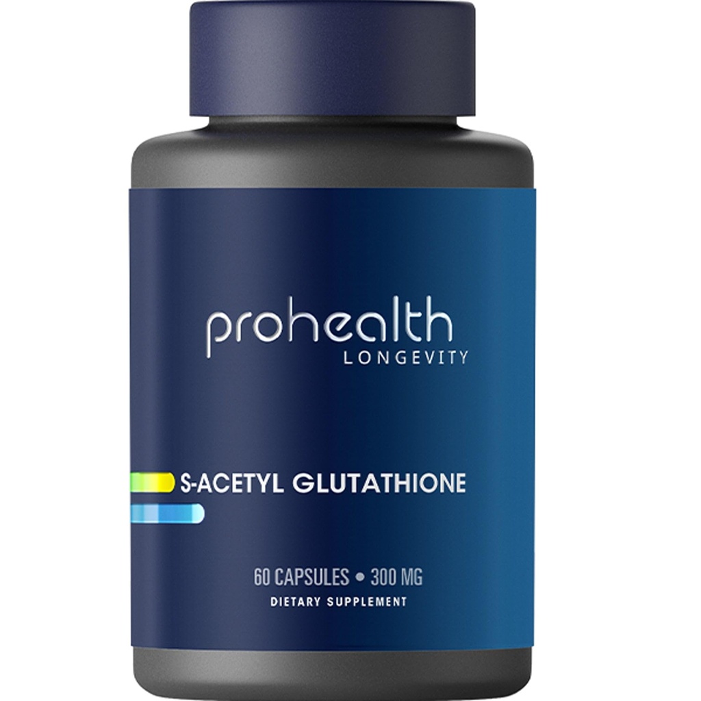 ProHealth S-アセチルグルタチオン(EmothionTM)(300mg - 60カプセル)