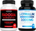 Fadogia Agrestis抽出物(60カウント) 最大強度 - アスレチックパフォーマンス&マッスルマスサポートとLシトルリン(240カウント)Lアルギニン&ワークアウトのパフォーマンスのためのニトリ酸化物 - ビーガン&米国製
