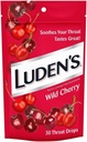 Luden's Throat Dropsワイルドチェリー30ドロップ(3パック)