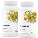 THORNE - 骨の健康バンドル - ビタミンK&ビタミンD-5000コンボ - 30〜60サービング
