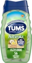 TUMS Naturals 胸当ての軽減、ココナッツパイナップル - 56 カウント
