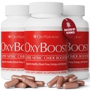 男性と女性のためのOxyBoost Nitric Oxideの補足 - サポート循環、中心の健康、エネルギー、精神的な明快さ及び血の流れ - Vinitroxの自然な方式- 180のカプセル(パッケージ3)