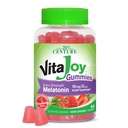 21st Century Healthcare VitaJoy Extra Strength Melatonin 10 mg Gummies, いちご, 60カウント, 赤, 0.43ポンド, (パッケージ 1)