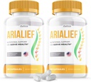 (2パック) ArialiefのカプセルのSciatica - 公式の方式- Arialiefのビタミンの補足の高度の強さの方式、Arariefのカプセルの栄養サポート最高の強さの全面的なウェルネス(120のカプセル)