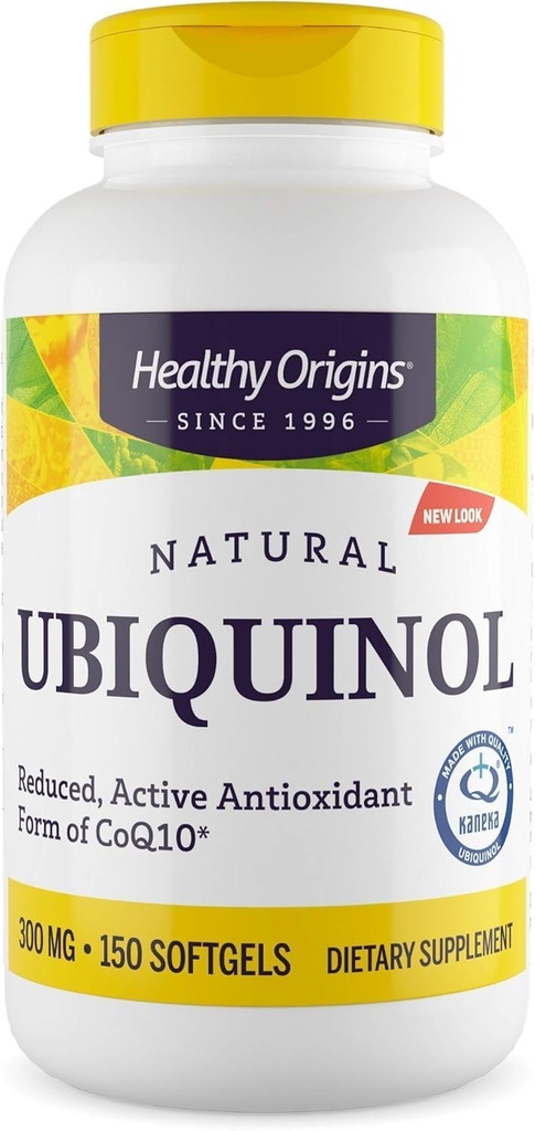 健康な起源のUbiquinol (CoQ10の活動的な形態)、300のmg -中心の健康及び酸化防止サポートのためのUbiquinolの補足-グルテンフリー及び非GMOの補足- 150のSoftgels