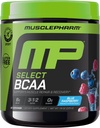 MusclePharmはBCAAの粉、前及びポストのワークアウトの回復飲み物、サポート筋肉回復及びエネルギー生産、必須のアミノ酸の補足、30のサービング、青いラズベリーの味を欠きます