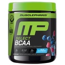 MusclePharmはBCAAの粉、前及びポストのワークアウトの回復飲み物、サポート筋肉回復及びエネルギー生産、必須のアミノ酸の補足、30のサービング、青いラズベリーの味を欠きます