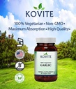 ニンニク500 mg 100%ベジタリアン - 90野菜カプセル