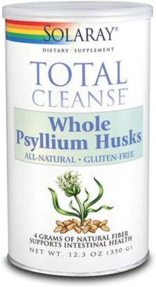 SOLARAY Psyllium Husk、パウダー、フラボンド(缶) | 350g