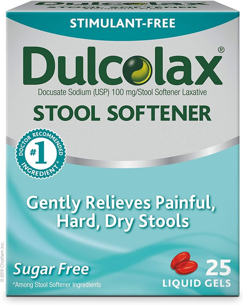 Dulcolaxの腰掛けの軟化剤25の液体のゲル