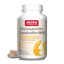 Jarrow Formulas®グルコサミン+コンドロイチン+ MSMカプセル、ビタミンCとマンガンとの共同サポートサプリメント、30カプセル、120日の供給