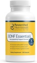 Researched Nutritionals BDNF Essentials - Clinically Researched Brain Supplement with Bacopa Monnieri & Lions Mane Mushroom - Supports Neuroplasticity, & Healthy Cortisol Levels, 120 Capsules