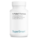 Supersmart H. Pyloriの方式1日あたりの20の鋼片CFU (高い効力) - 特許を取られたPylopassのプロバイオティックLactobacillus Reuteri DSM 17648の補足 非GMO及びグルテンフリー- 60のベジタリアンのカプセル