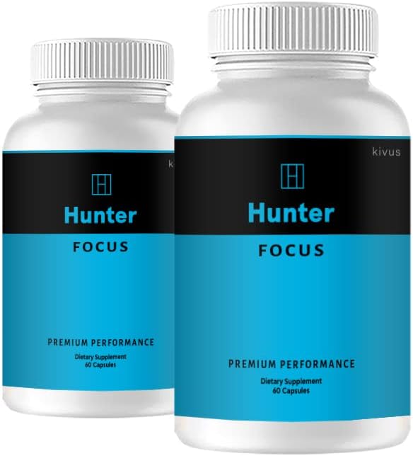 Hunter Focus Capsules - Hunter Focus Advanced Health Capsules (2 Pack, 120 Capsules)