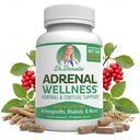 Adrenal Wellness Ashwagandha & More - オーガニック マインド, ボディ サポート バイ Dr. Danielle, 120 カプセル