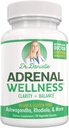 Adrenal Wellness Ashwagandha & More - オーガニック マインド, ボディ サポート バイ Dr. Danielle, 120 カプセル