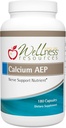 Wellness Resources Calcium AEP - Nerve Support Supplement for Cellular Protection, Longevity, Cell Membrane Health, Myelin Sheath Support - 925mg Ca-2-AEP Per Capsule - 180 Capsules