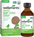 Wellements Organic Daytime Baby Cough Syrup | ドライスロアットによる鎮痛剤* | 2 Fl Oz、4ヶ月+