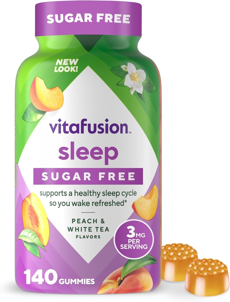 Vitafusion Melatonin Gummy Vitamins, 140 Count (Pack of 1)