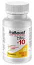 MediNatura ReBoost 亜鉛 +10 MAX 風邪 & フル 症状の軽減 速い機能, 非眠気 自然 Soothing Homeopathic 助けは全身の身体の不快感を取り除きます, 咳, 疲労, 混雑 - レモン - 60 錠