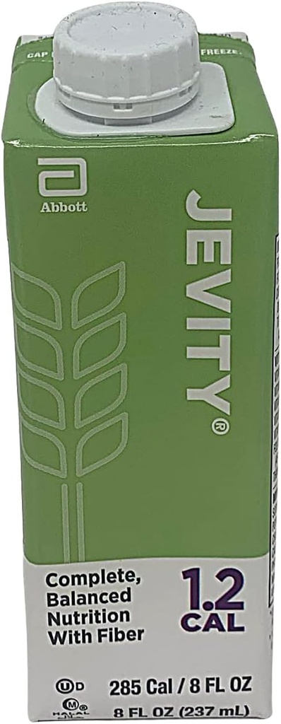 Jevity 1.2 Cal の特許を取られた繊維のブレンド、使用への準備、8 の液体のOunces (24 のパック)のの高いプロテインの栄養