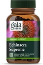 GaiaハーブEchinacea最高 - 免疫サポートサプリメント - Echinacea Purpurea&Angustifoliaブレンドをサポート免疫システム* - 60ビーガン液体フィトカプセル(30日供給)