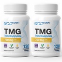 ピュアゲンラボ TMG 750 mg – [高い効力] トリメチルグリシンサプリメント – 健康なホモシースタインレベルを奨励, 非GMO, グルテンフリーと酪農 | アメリカ製 - 2 パック - 合計 240 ベジタリアンカプセル