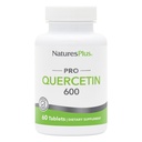 Natures Plus PROケルセチン600mg - 60錠 - 非GMO、ビーガン&グルテンフリー - 60サービング