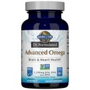 生命の庭 Dr. フォーミュレート高度なオメガ魚油 - レモン、1,290mg EPA、DHA + トリグリセリドフォームのDPA、究極の脳と心臓の健康、非GMO、60 Softgels