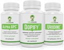 Dopamine サポート補足はアルファGPCおよびUridineとPaired - Neuro BoostのDuo