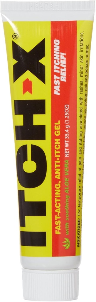 Itch-x Fast-Acting Anti-Itch Gel, 1.25 Oz